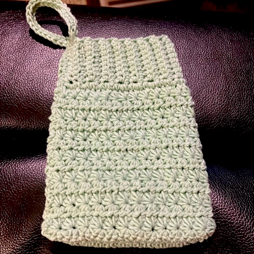 Handcrafted Shower Mitt